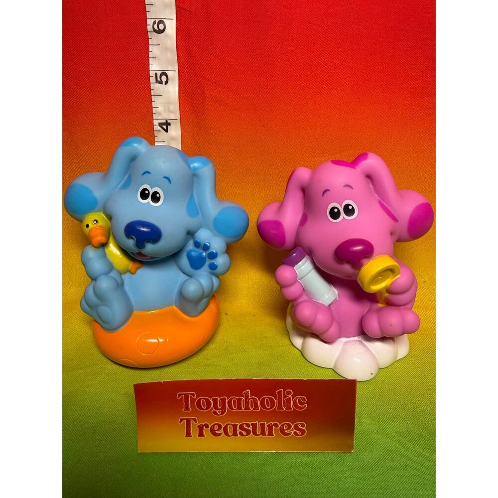 Blues Clues Blue and Magenta Squirter Water Bath Toys